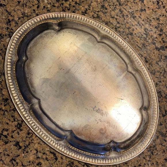 Vintage Silver Plate Cobalt Blue Glass Sugar & Creamer Set Made In England - Picture 5 of 14